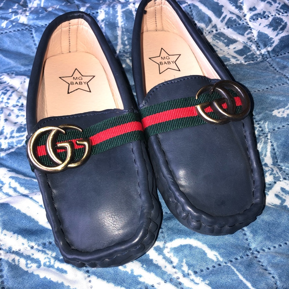 Navy Blue Children’s Loafers